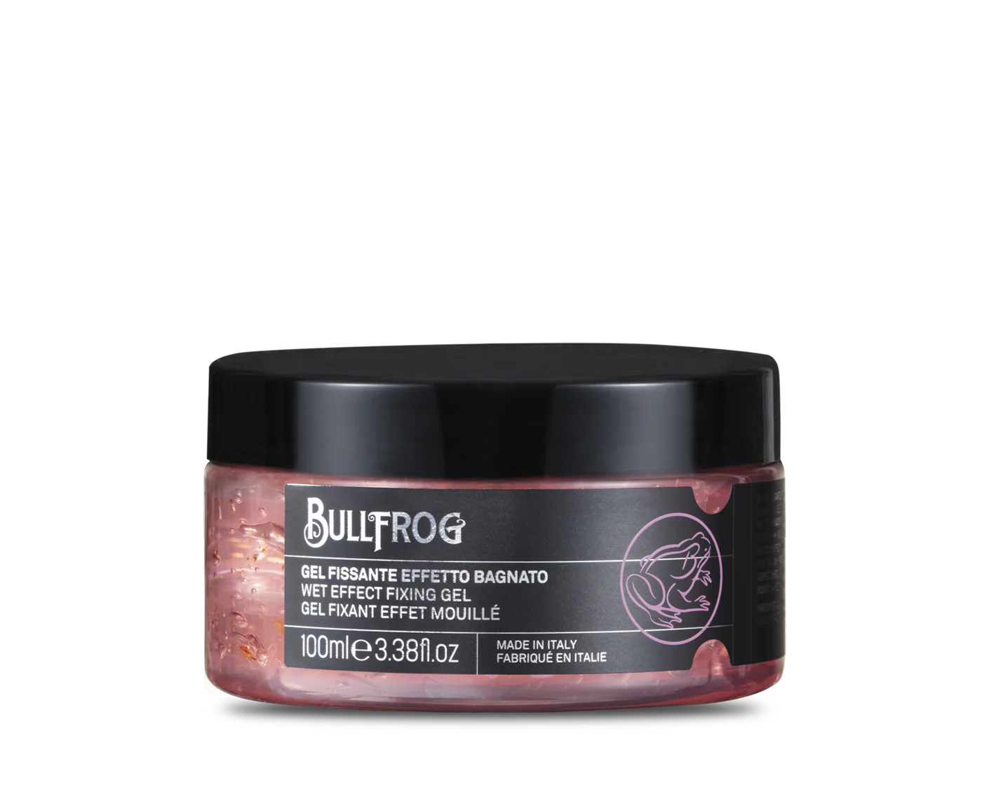 Bullfrog Wet Effect Fixing Gel - Strong Hold & High Shine Hair Gel 100ml
