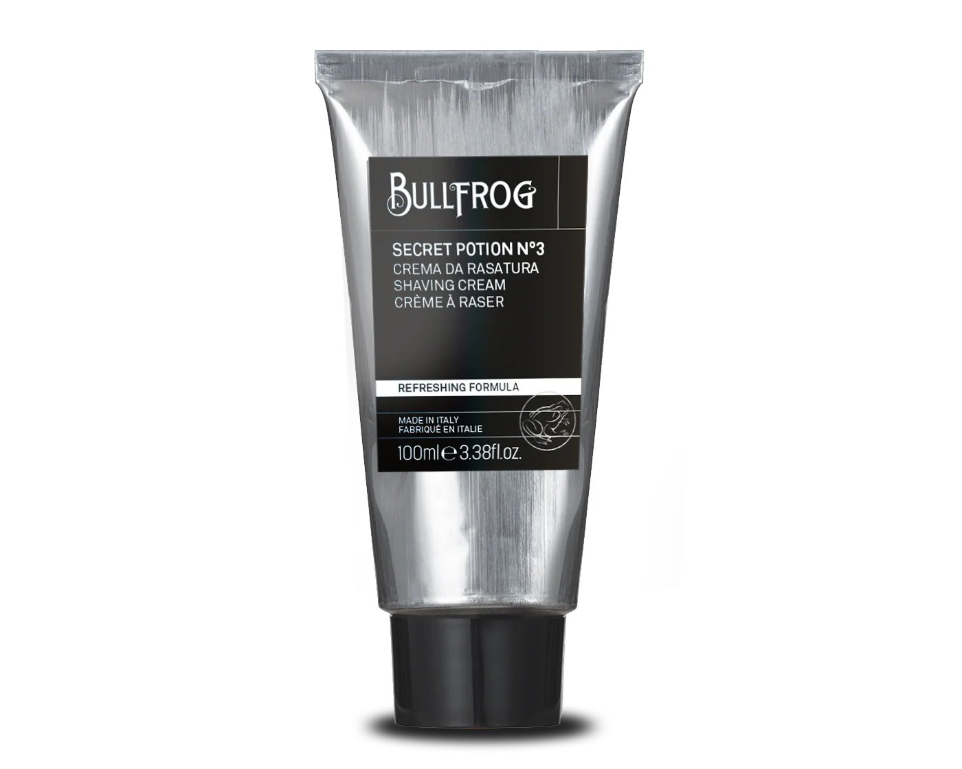 Bullfrog Secret Potion No.3 Shaving Cream - Nomad Edition Travel Tube 100ml