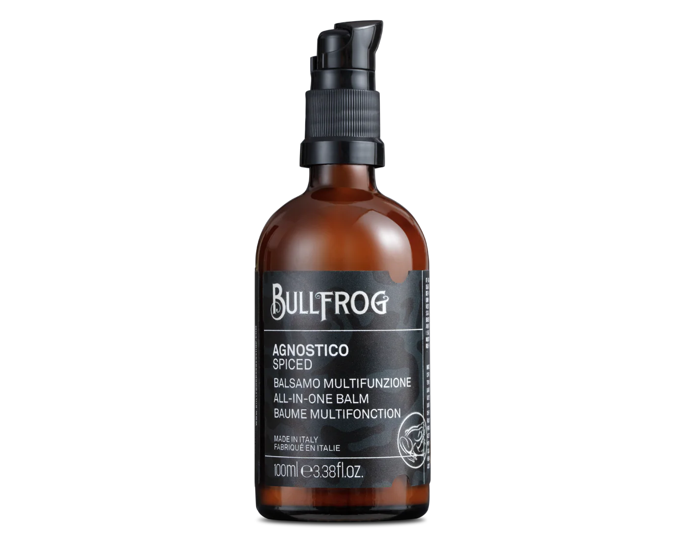 Bullfrog Agnostico Spiced All-In-One Balm - Multipurpose Beard & Face Care 100ml