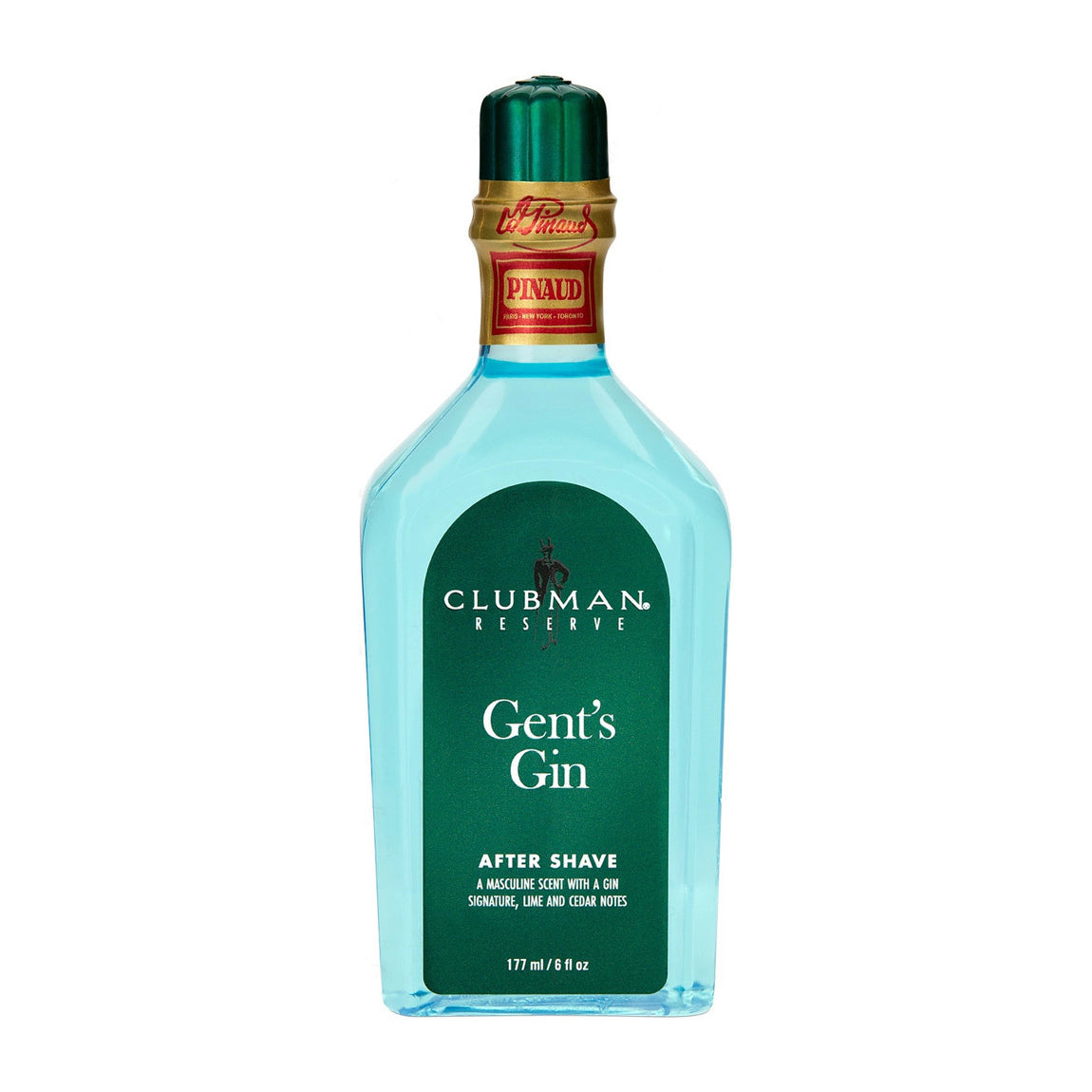 Clubman Reserve Gents Gin After Shave Lotion - Crisp Juniper & Red Cedar 177ml