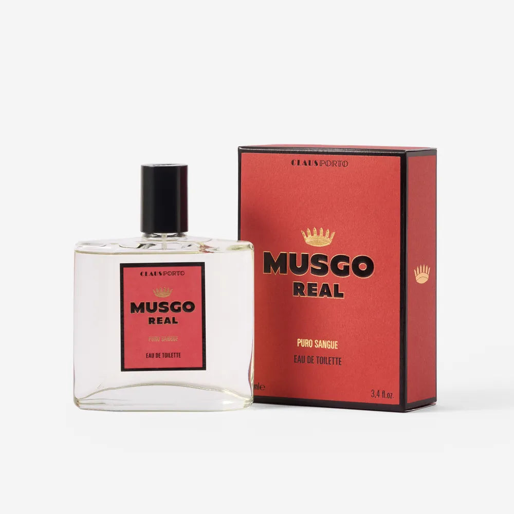 Claus Porto Musgo Real Puro Sangue Eau De Toilette - Bold Leather & Wood 100ml
