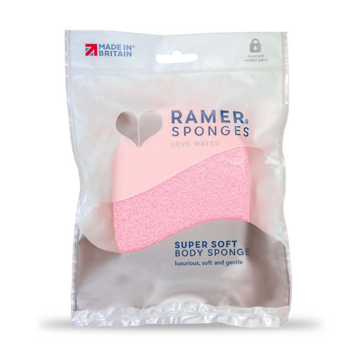 Ramer Super Soft Body Sponge (Small) – Gentle Precision & Travel-Ready Care