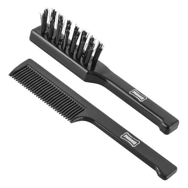 Proraso Moustache Comb and Brush – Professional Mustache Grooming Set