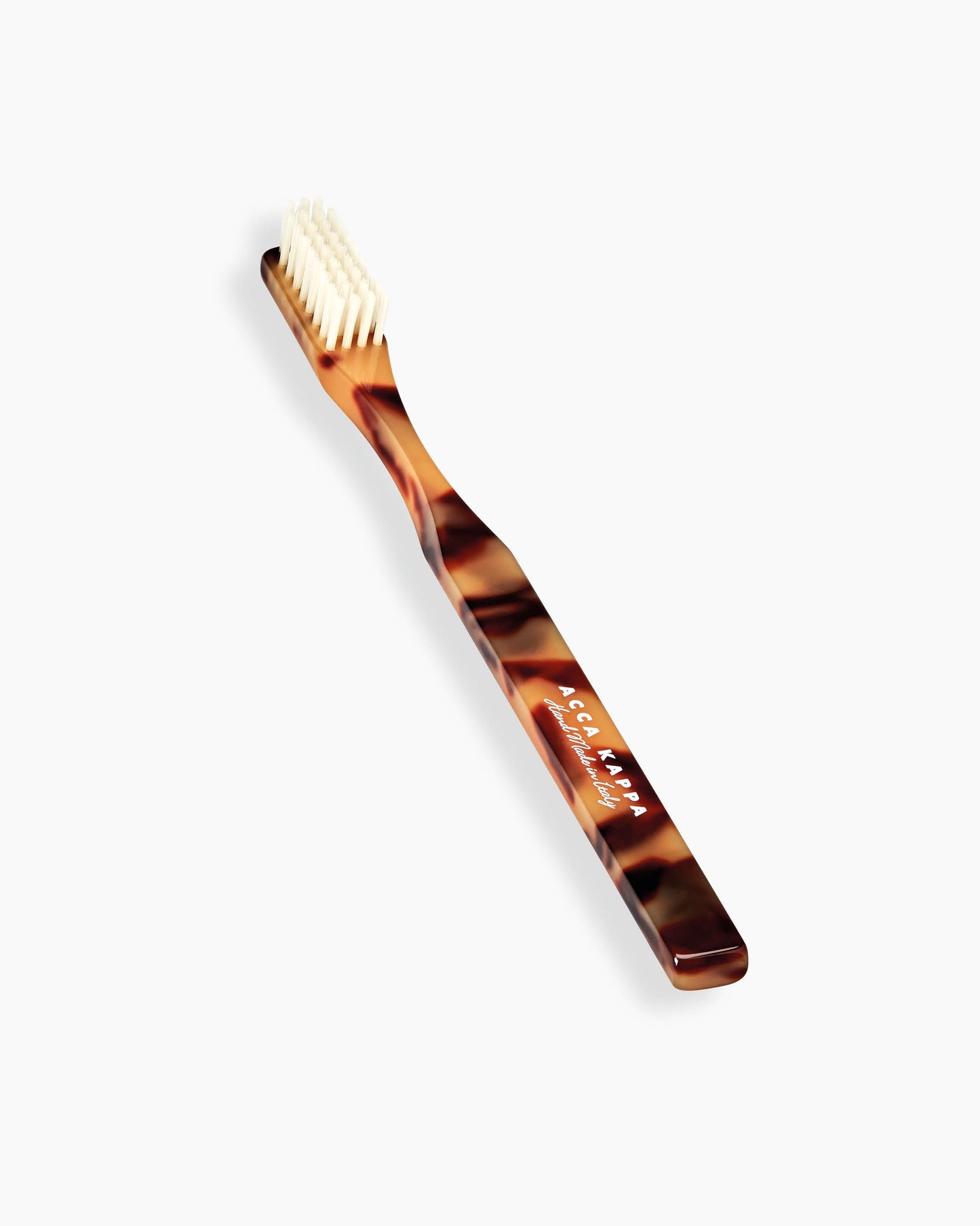 Acca Kappa Historical Collection Toothbrush - Medium Natural Bristles (Classic Brown)