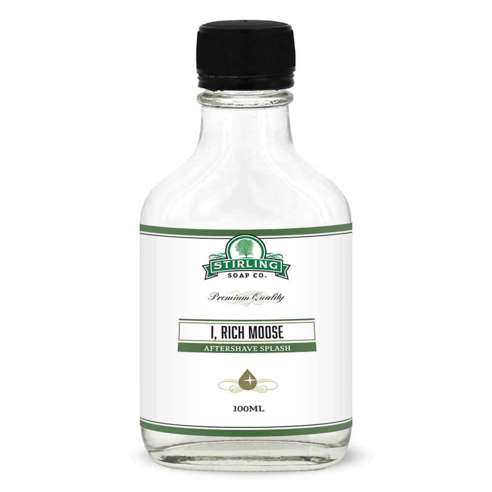 Stirling Soap Co. Aftershave Splash – I, Rich Moose 100ml