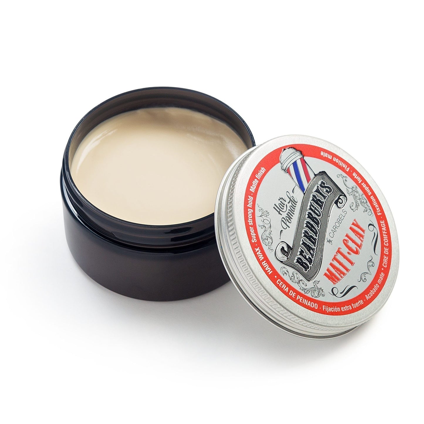 Beardburys Matt-Clay Hair Pomade - Extreme Hold & Matte Finish (100ml)