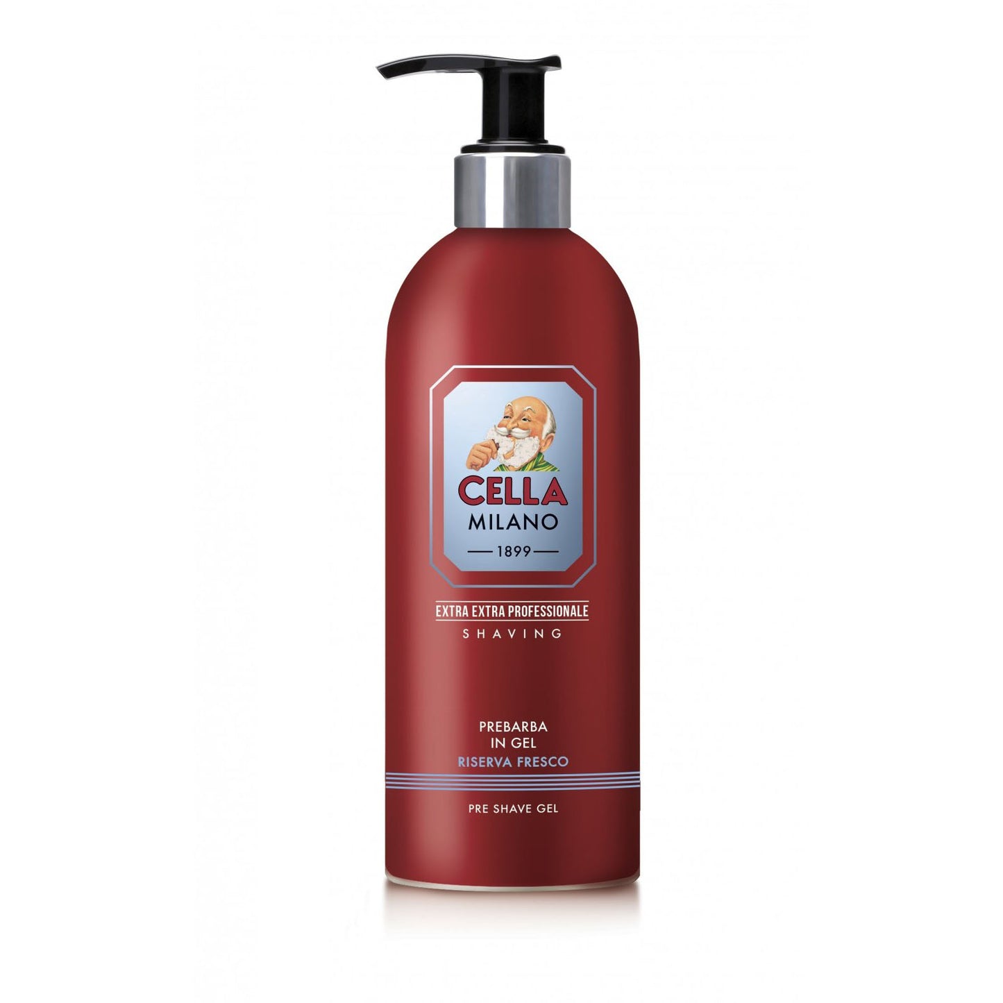Cella Milano Extra Pro Pre Shave Gel - Riserva Fresco Professional Size 500ml