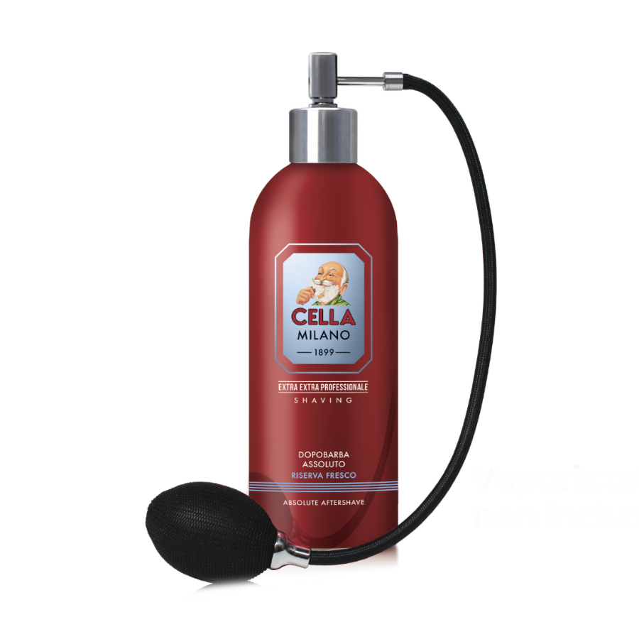 Cella Milano Extra Pro Absolute Aftershave - Riserva Fresco Professional Size 500ml (the product is sold without spray)