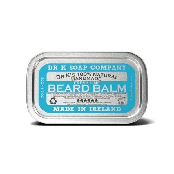 Dr K Soap Company Beard Balm Fresh Lime & Lemongrass Styling Balm 50g