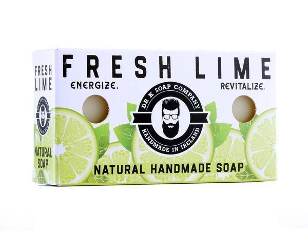 Dr K Soap Company Body Soap Fresh Lime & Lemongrass 110g | Palm-Free