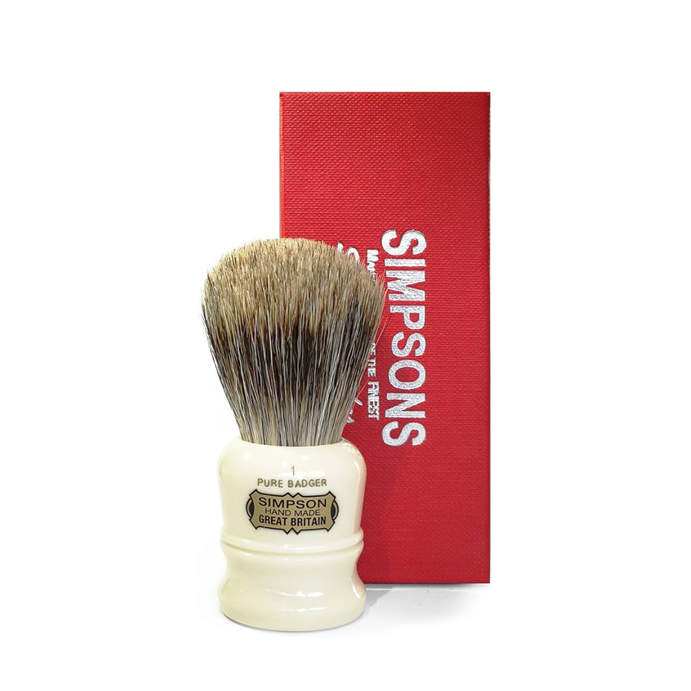 Simpsons Duke D1 Best Badger Shaving Brush – The Compact Titan