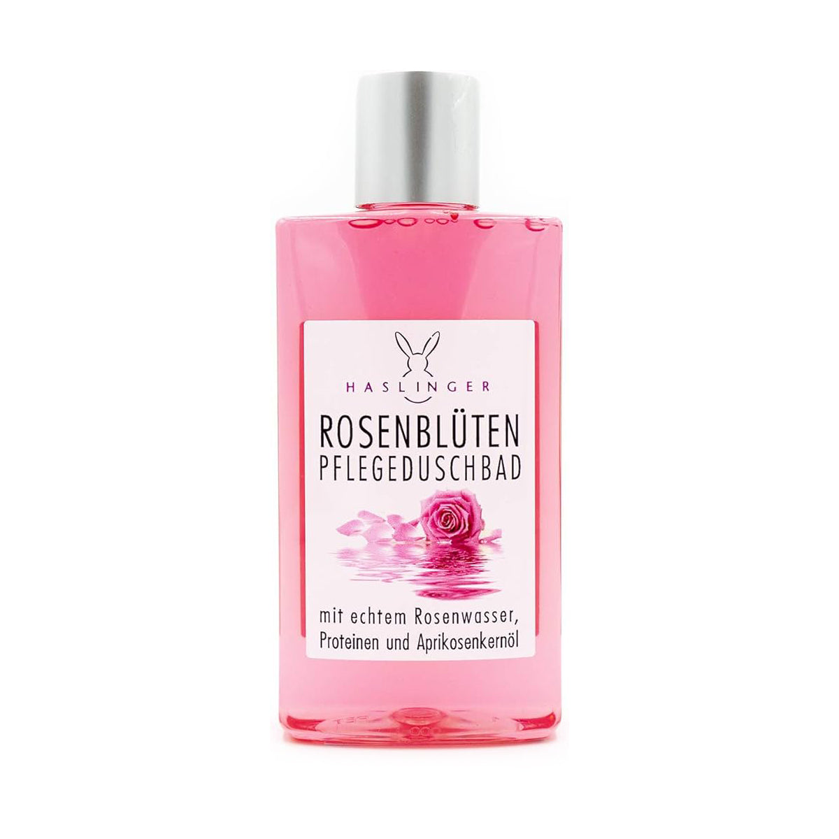 Haslinger Rose Shower Gel & Shampoo – Elegant Rose Scent 200ml