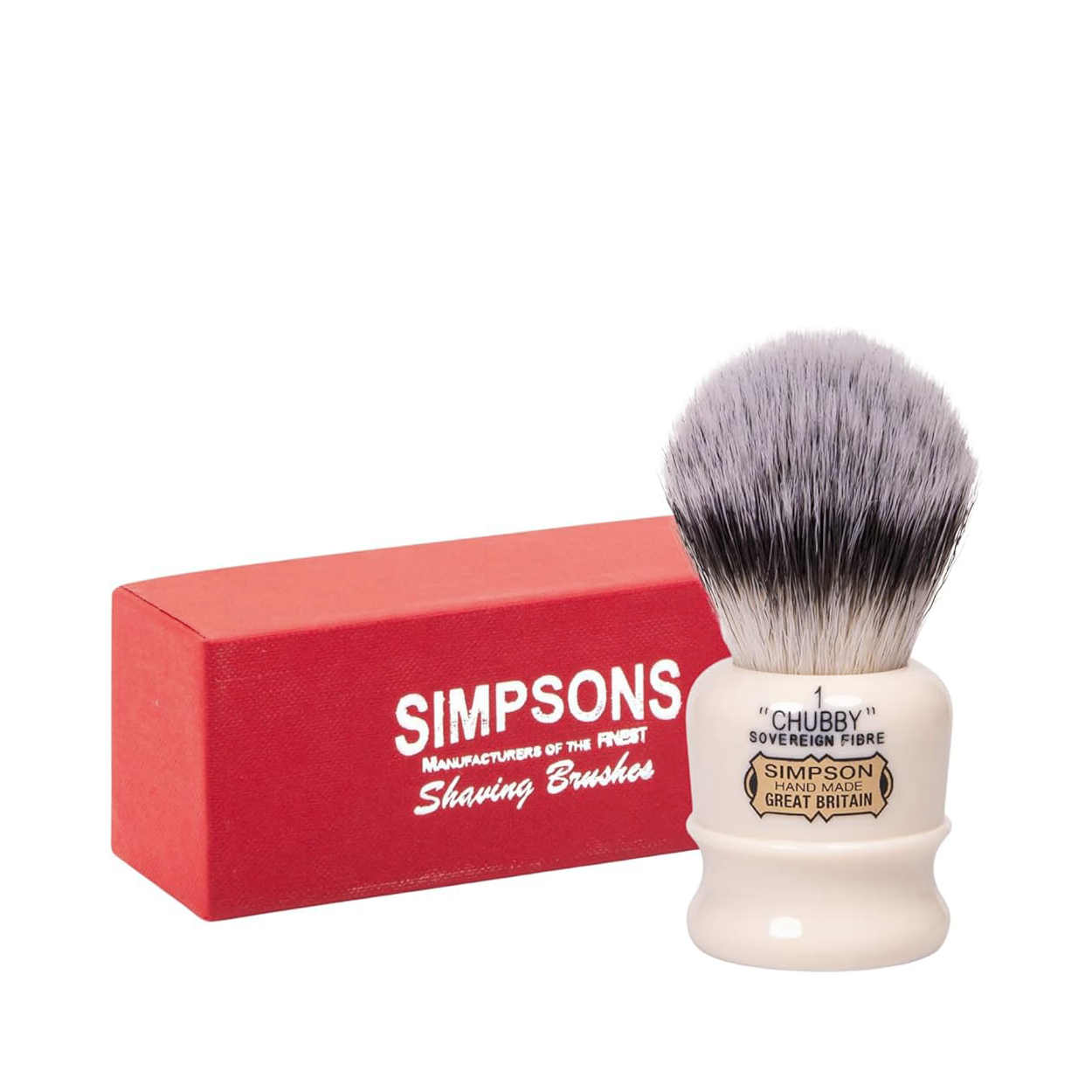 Simpsons Chubby CH1 Super Badger Shaving Brush – The Precise Powerhouse