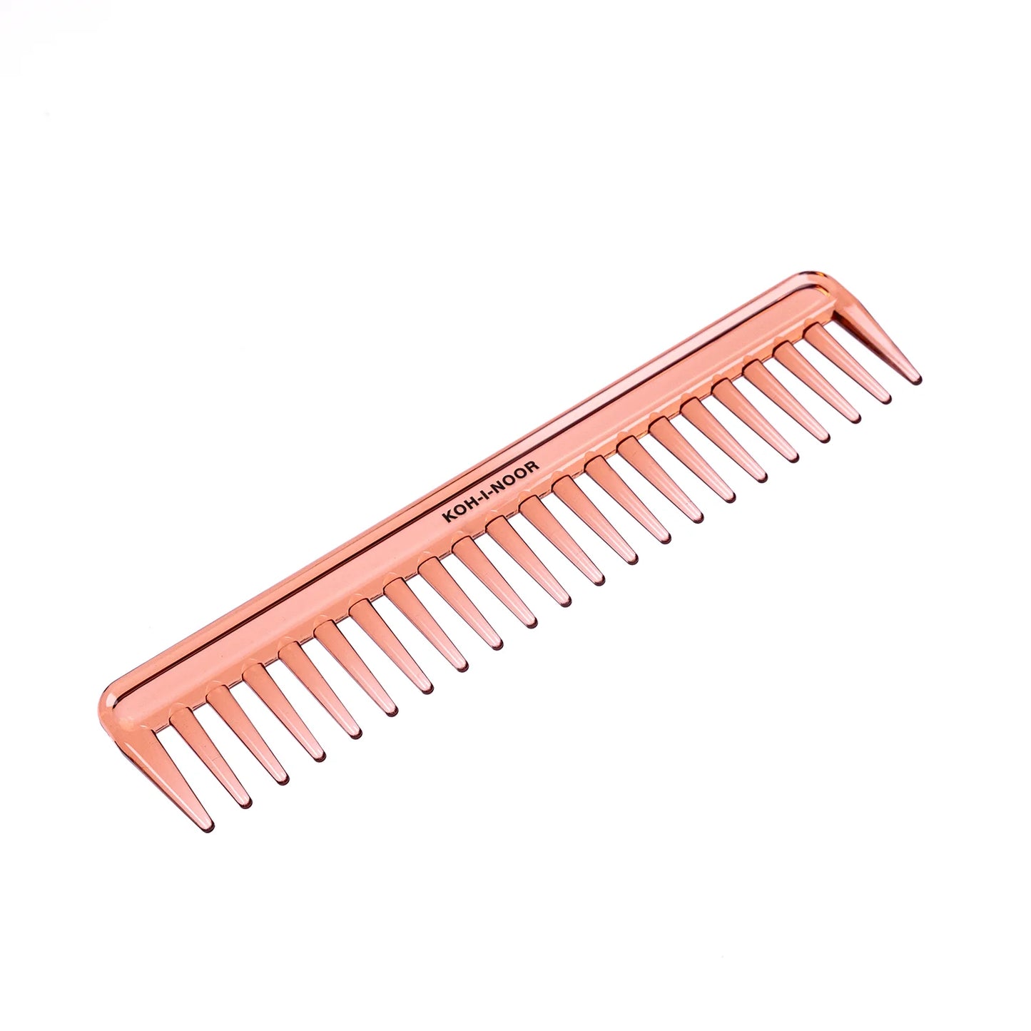 Koh-I-Noor 8132RO All Season Transparent Hair Comb - Handmade in Italy