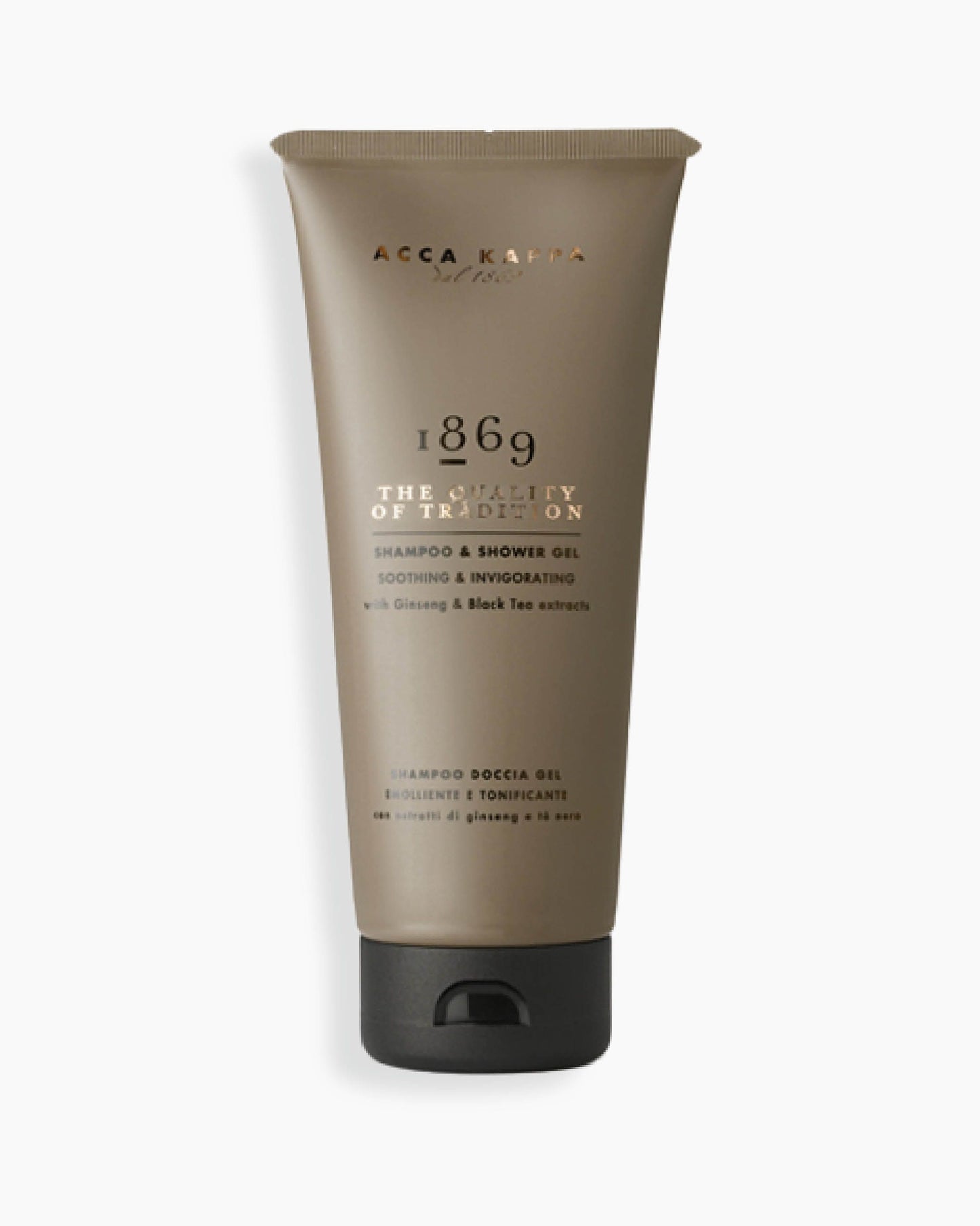 Acca Kappa 1869 Ginseng & Black Tea Shower Gel & Shampoo 200ml