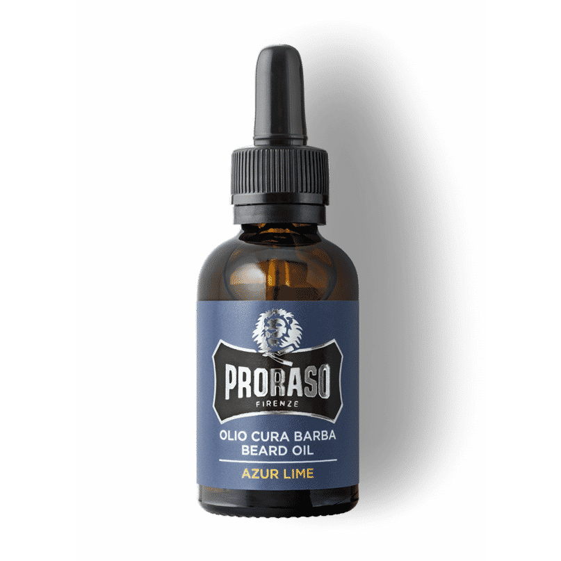 Proraso Beard Oil Azur Lime – Vibrant Citrus & Mint Scent 30ml