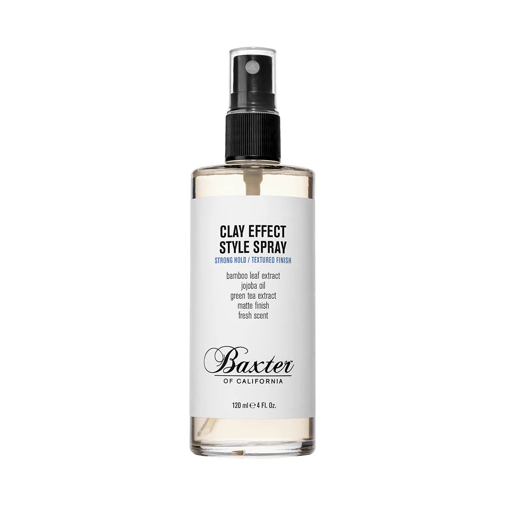 Baxter of California Clay Effect Style Spray - Strong Hold & Matte Finish 120ml