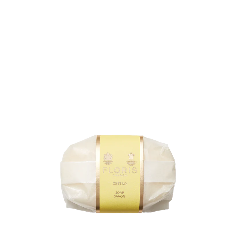Floris London Cefiro Luxury Scented Soap 100g - Triple-Milled with Shea Butter