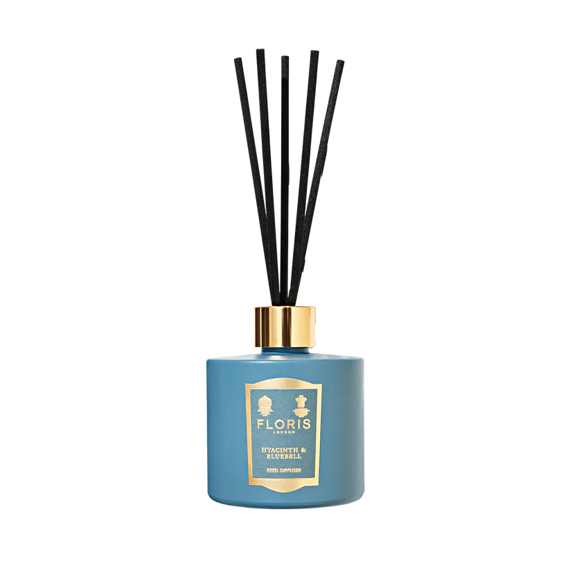 Floris London Hyacinth & Bluebell Reed Diffuser - Luxury Home Fragrance 200ml