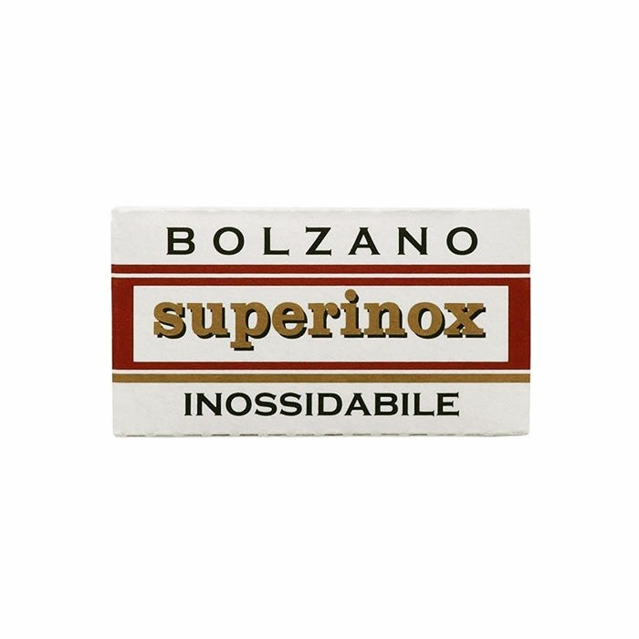 Bolzano Superinox Double Edge Razor Blades - 5 Pack Professional Stainless Steel