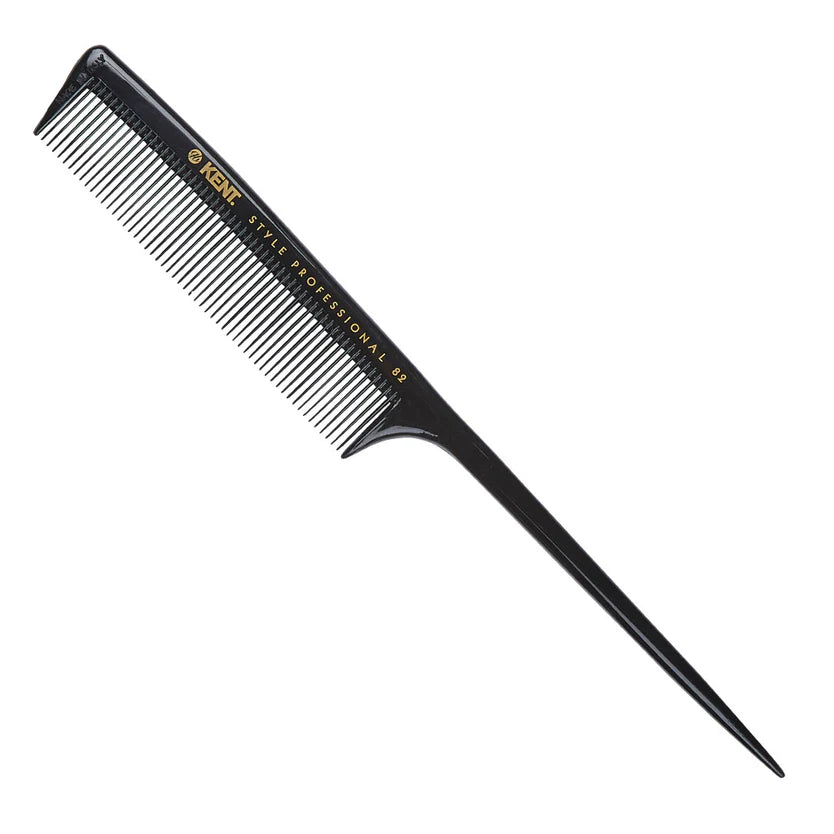 Kent Brushes SPC82 Professional Tail Comb Anti-static & Heat Resistant 210mm