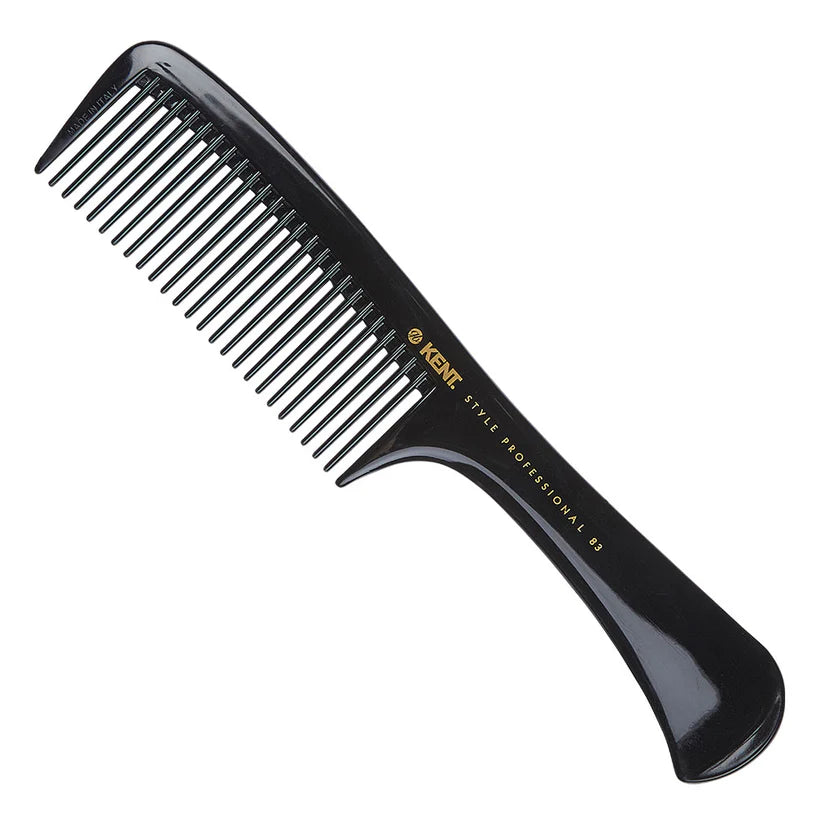 Kent Brushes SPC83 Large Rake Comb All Coarse Teeth, Anti-static & Heat Resistant 220mm