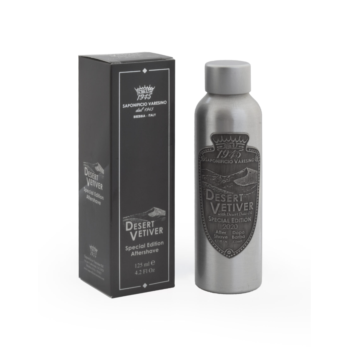 Saponificio Varesino Desert Vetiver Aftershave Lotion – Mineral Skin Repair 125ml