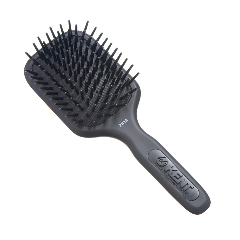 Kent Brushes AH8G AirHedz Medium Paddle Brush - Large Quills for Thick Hair