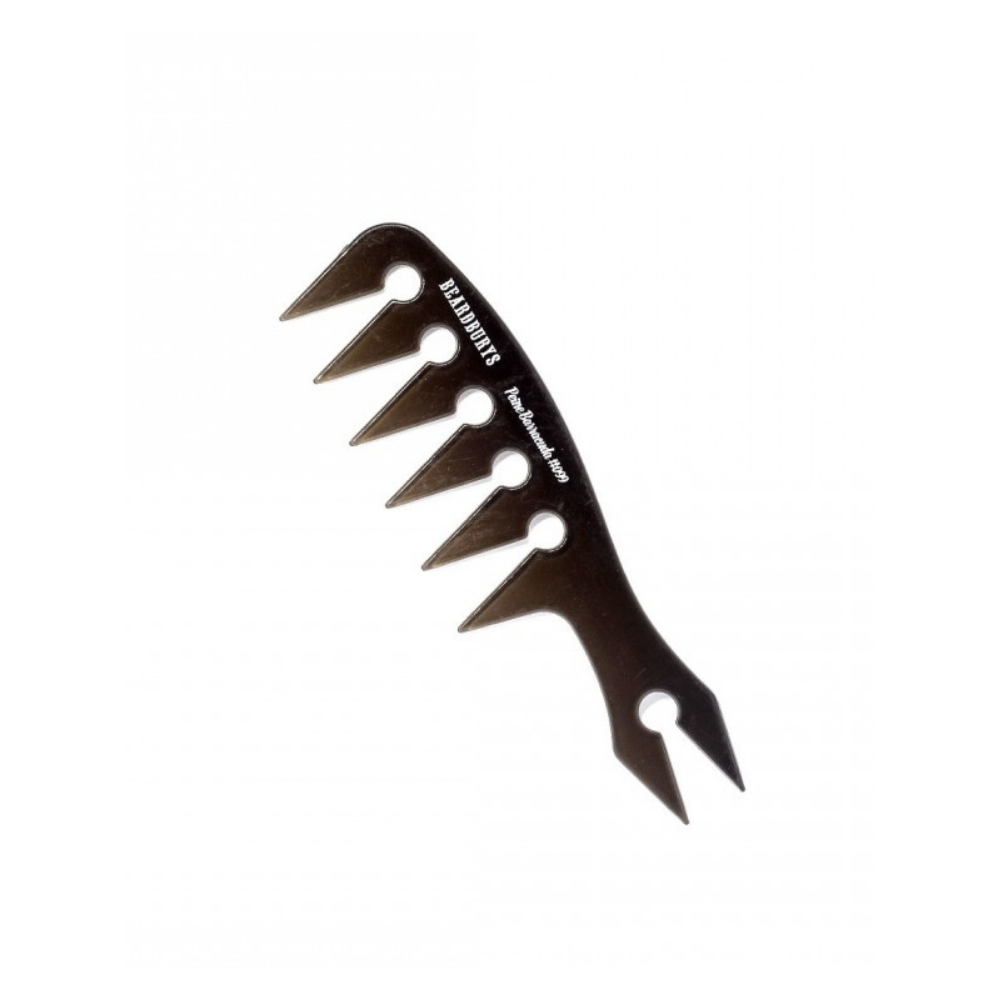 Beardburys Barracuda Barbershop Comb #099 - Professional Multi-Texture Styling Tool