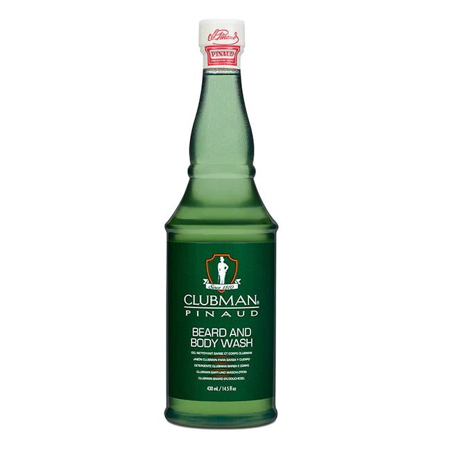 Clubman Pinaud Beard & Body Wash - All-Over Cleanser & Moisturizer 430ml