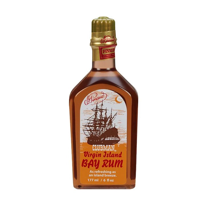 Clubman Pinaud Virgin Island Bay Rum - Exotic Spice After Shave & Body Splash 177ml