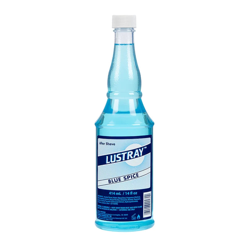 Lustray Blue Spice After Shave Lotion by Clubman Pinaud - 414ml