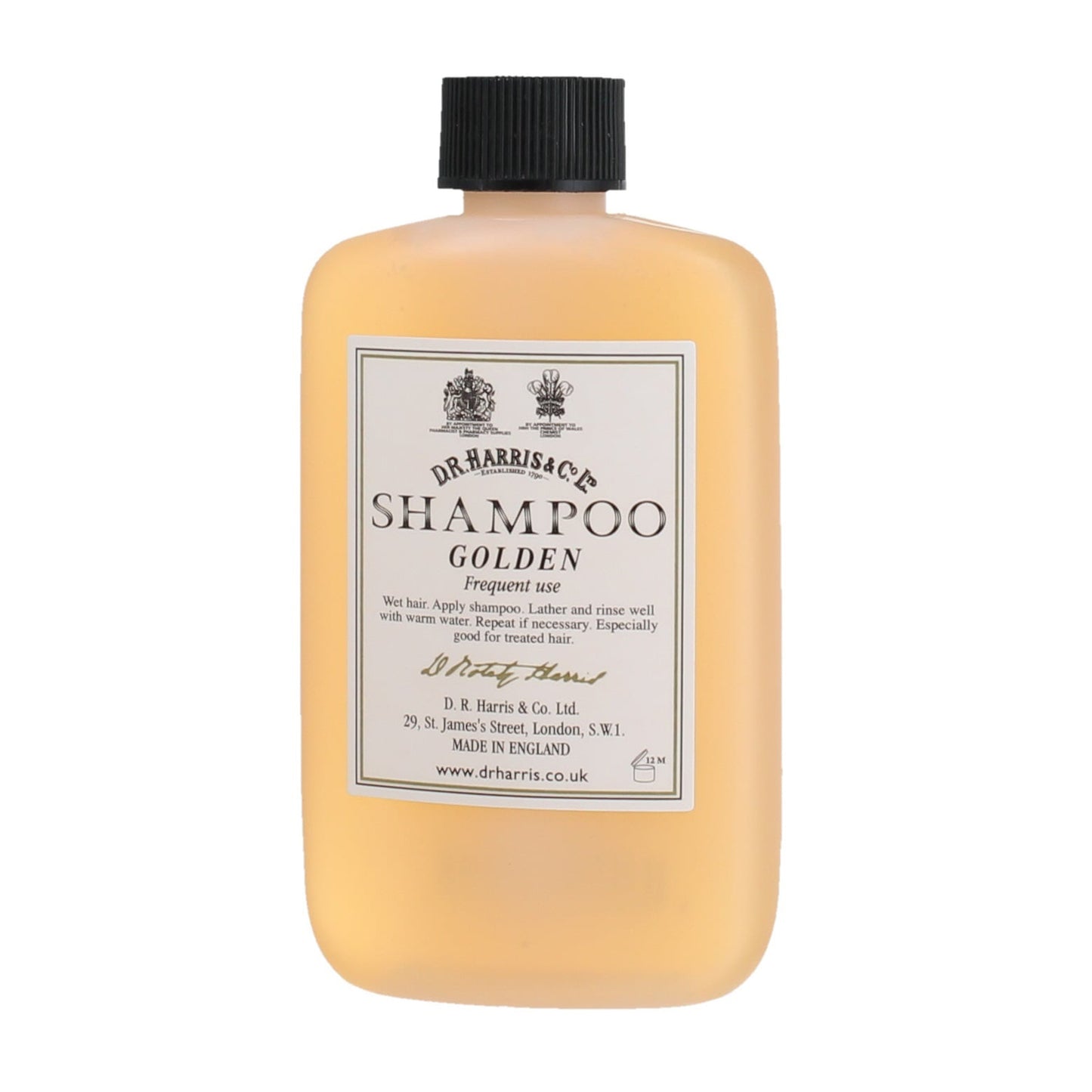 Dr Harris Golden Shampoo - Mild Daily Cleanser for Frequent Use 100ml