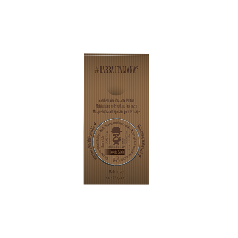 Barba Italiana Monte Baldo - Moisturizing & Soothing Face Mask 7.5ml