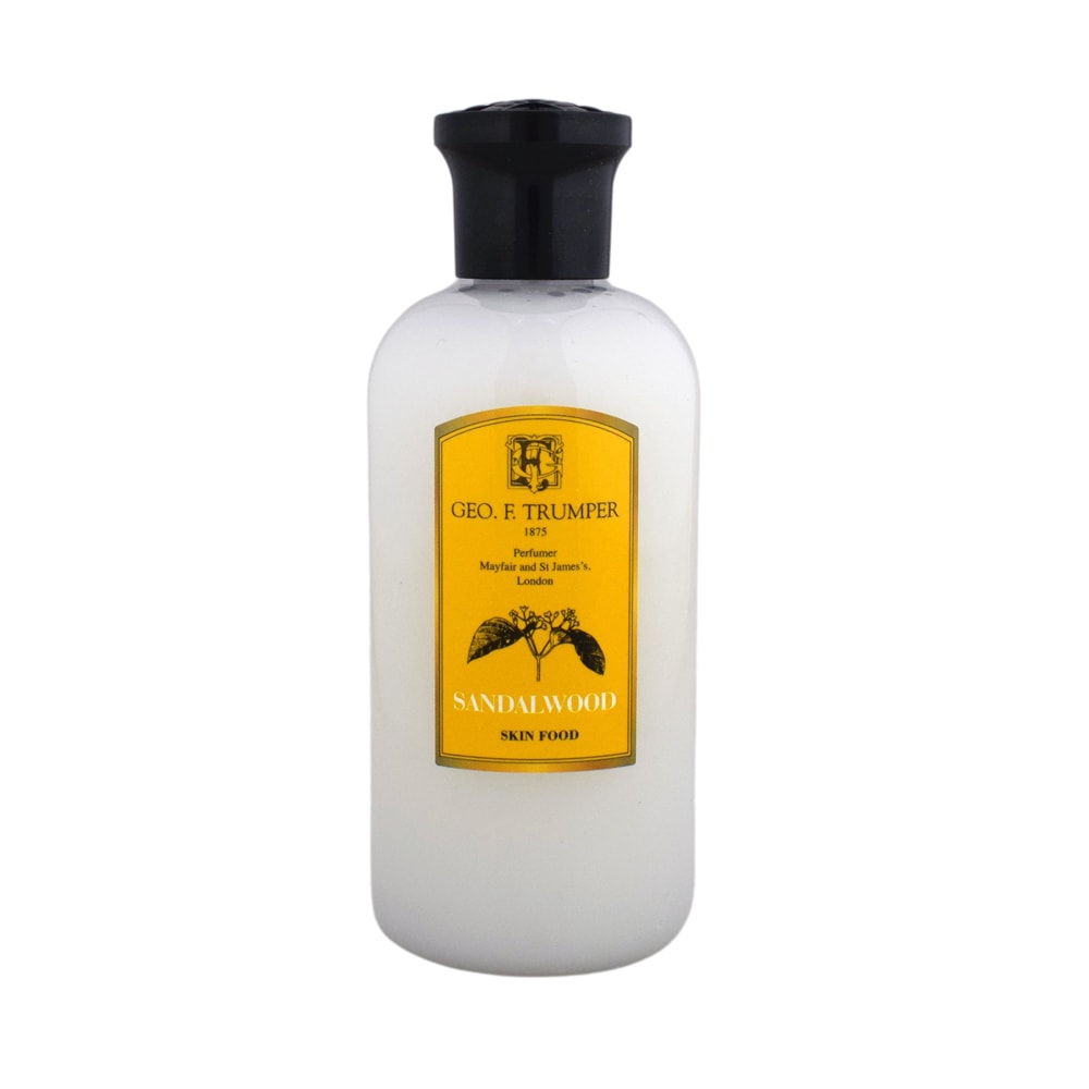 Geo. F. Trumper Sandalwood Skin Food - Versatile Pre & Post Shave Treatment 200ml