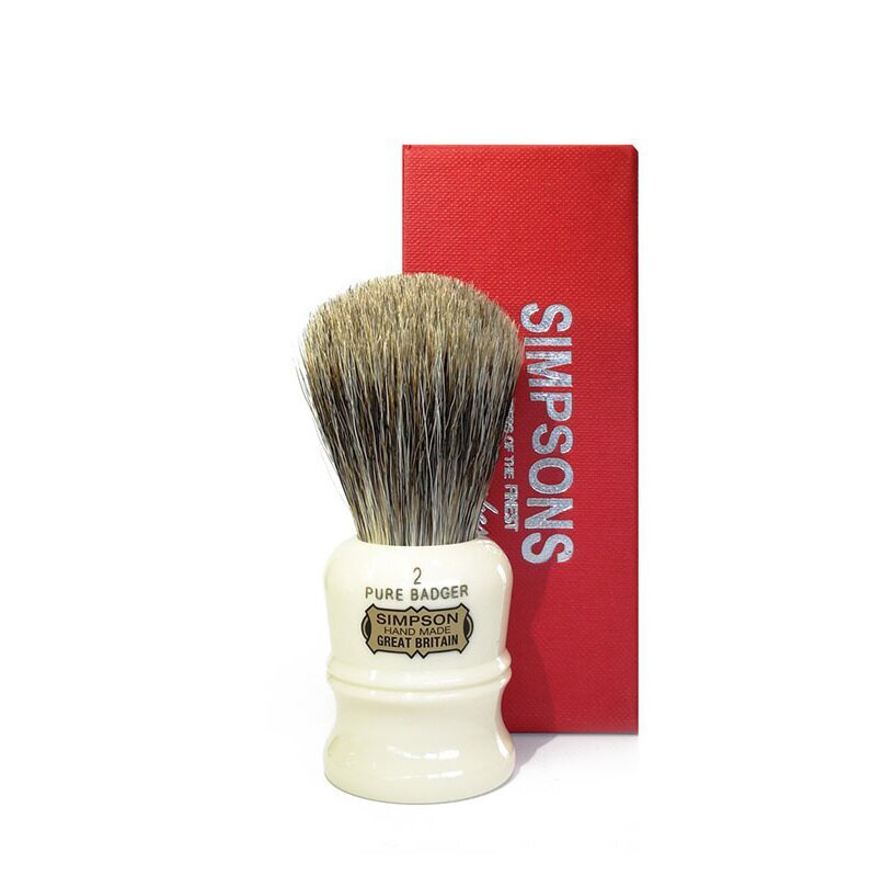 Simpsons Duke D2 Pure Badger Shaving Brush – The Robust Workhorse