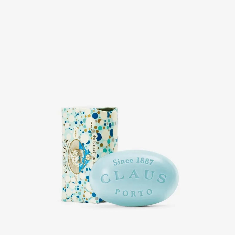 Claus Porto Deco Line Cerina Soap - Refreshing Sea Salt & Cedarwood 150g