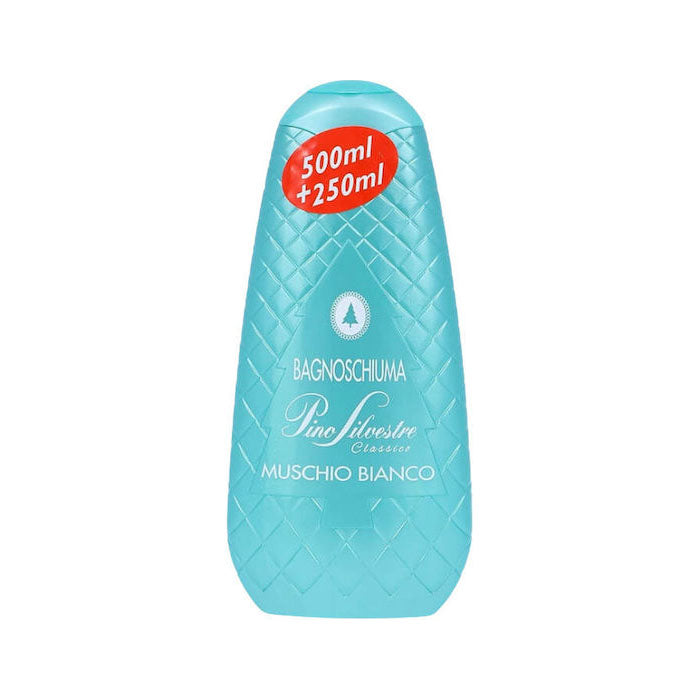 Pino Silvestre White Musk Bubble Bath – Pure Freshness & Velvety Care 750ml