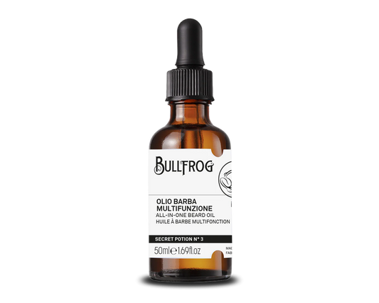 Bullfrog Secret Potion No.3 All-In-One Beard Oil - Multipurpose Conditioning & Shaving Oil 50ml