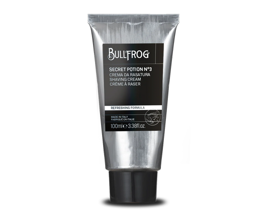 Bullfrog Secret Potion No.3 Shaving Cream - Nomad Edition Travel Tube 100ml