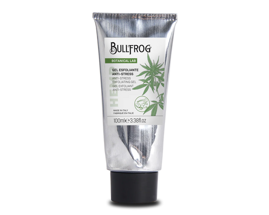 Bullfrog Botanical Lab Anti-Stress Exfoliating Gel - Facial Scrub & Energizing Cleanser 100ml