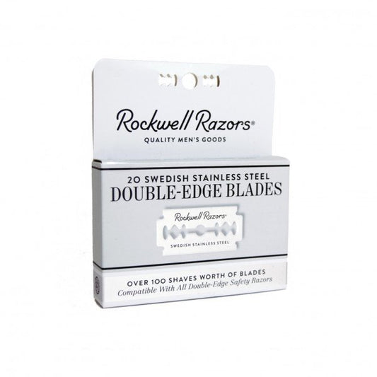 Rockwell Razors Swedish Stainless Steel Blades 20pcs – Ultimate Smoothness