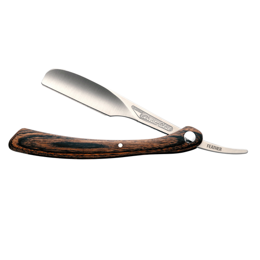 Feather Artist Club DX Wooden Handle Razor - Professional SUS316 Stainless Steel (ACD-RW)
