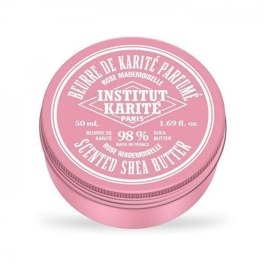 Institut Karite Paris 98% Shea Butter 50ml - Rose Mademoiselle
