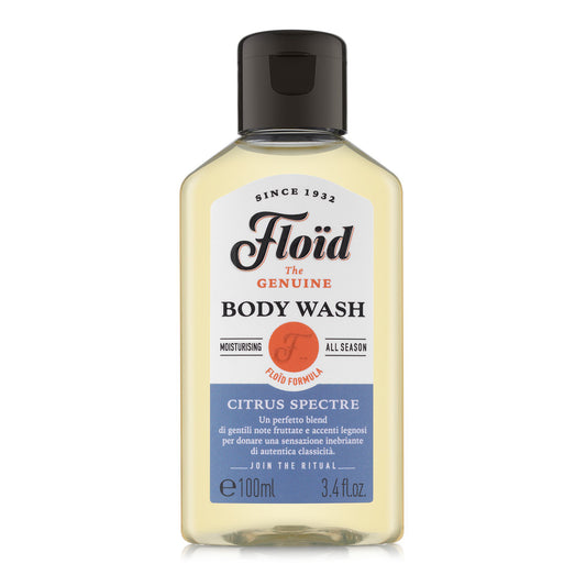 Floid Citrus Spectre Body Wash Travel Size - Revitalizing & Portable Cleanser 100ml