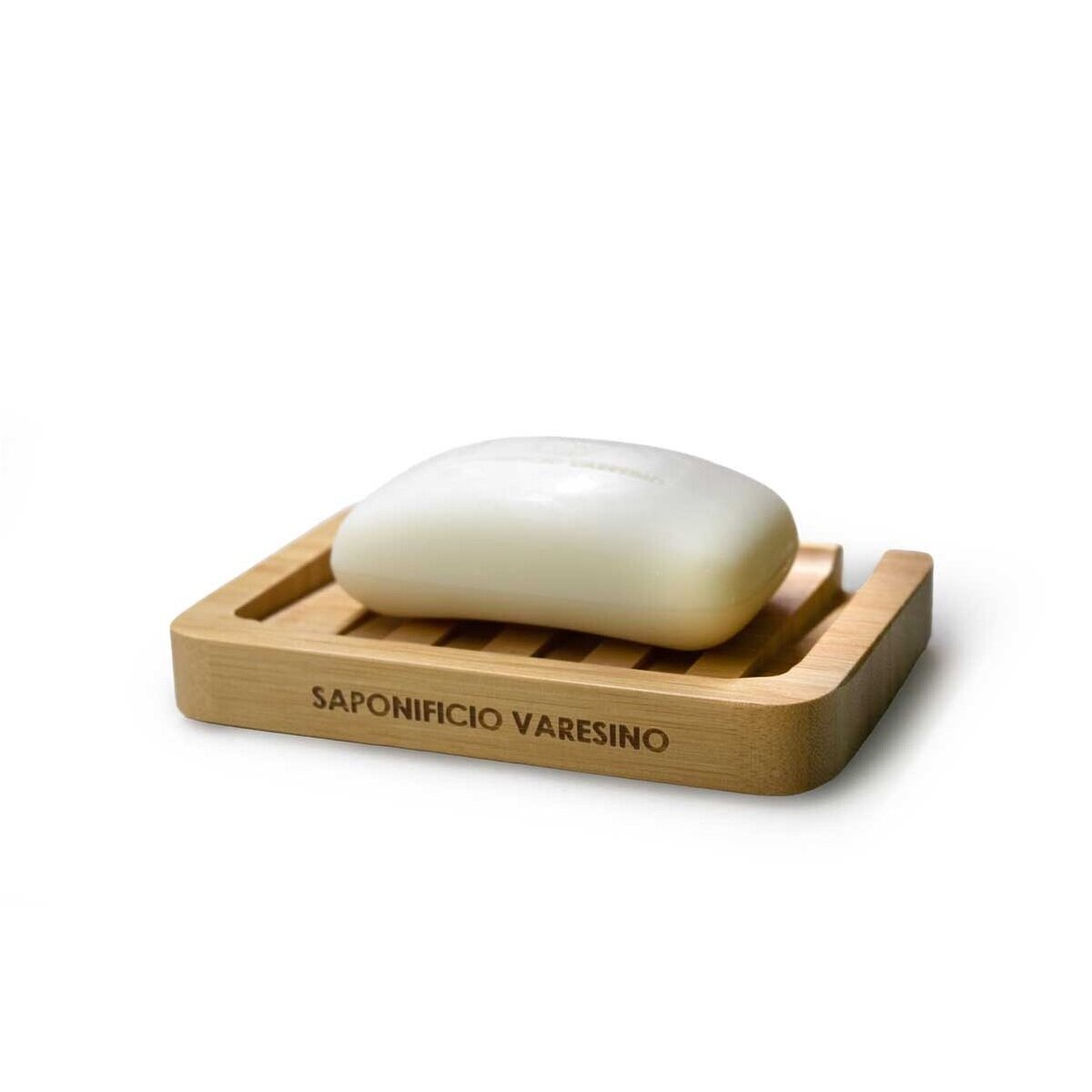 Saponificio Varesino Bamboo Soap Holder – Sustainable Artisan Drainage