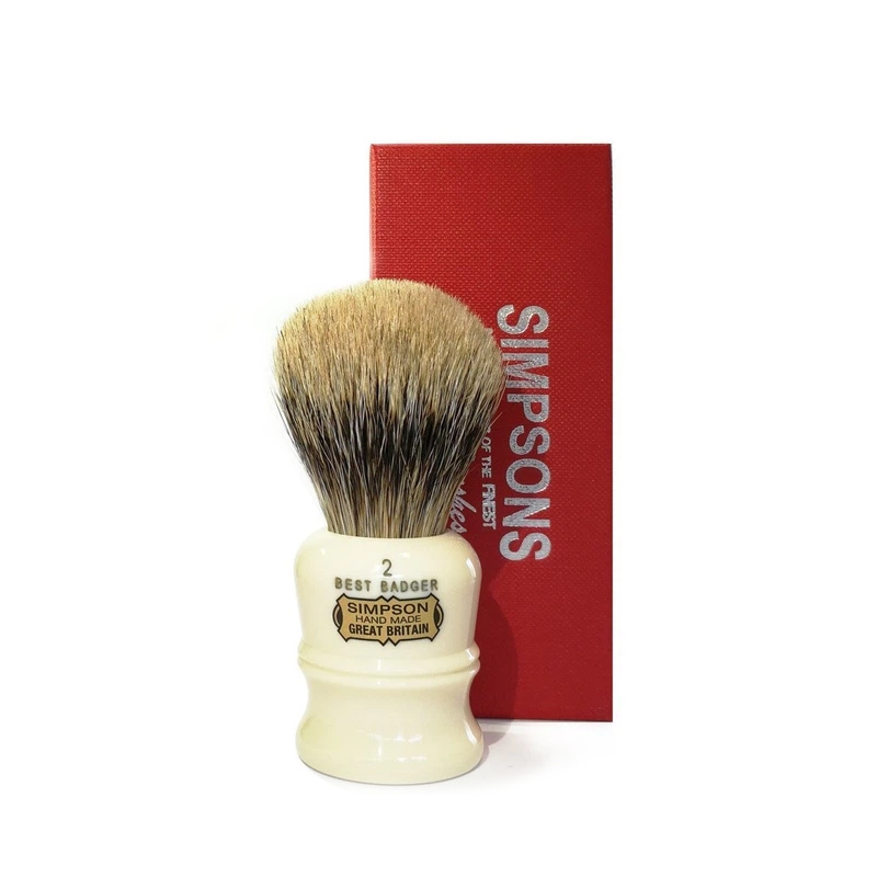 Simpsons Duke D2 Best Badger Shaving Brush – The Proportional Masterpiece