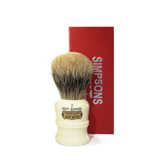Simpsons Duke D2 Best Badger Shaving Brush – The Proportional Masterpiece
