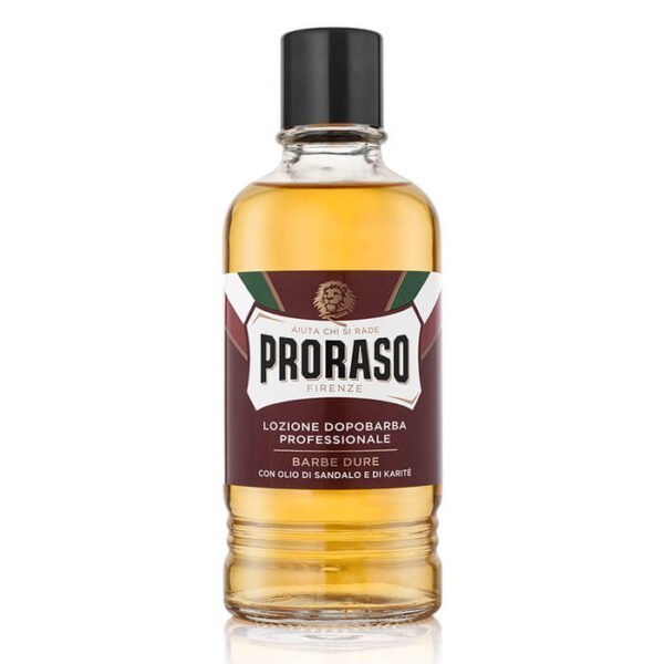 Proraso After Shave Lotion Sandalwood – Red Line Nourishing Splash 400ml