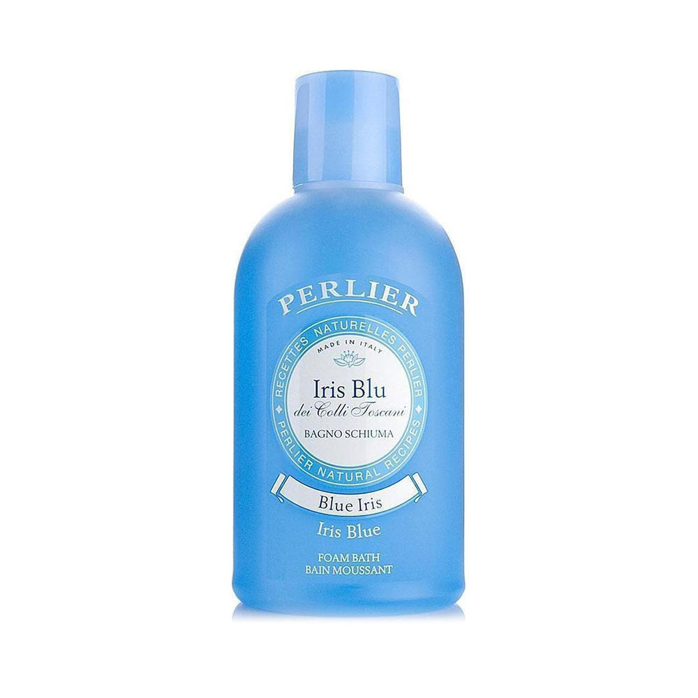 Perlier Iris Blue Bath Foam – Velvet Petal Softness & Elegance 500ml
